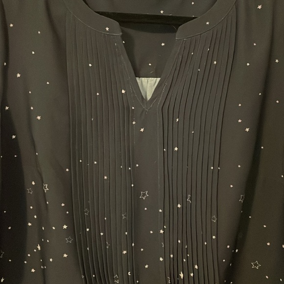 eShakti Wayward Fancies Celestial Long Shirt Dress 1x - Picture 6 of 7